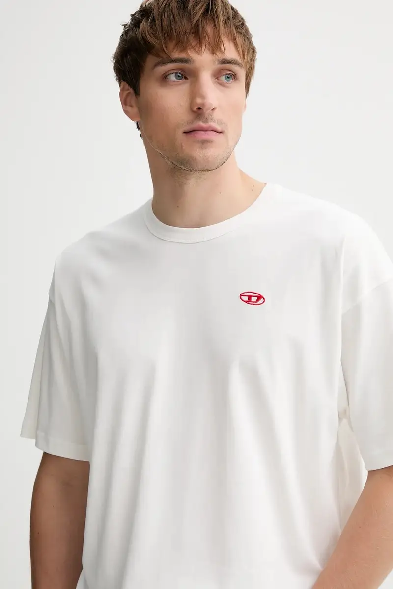 Diesel T-shirt Uomo Bianco 3243293 miniatura 4