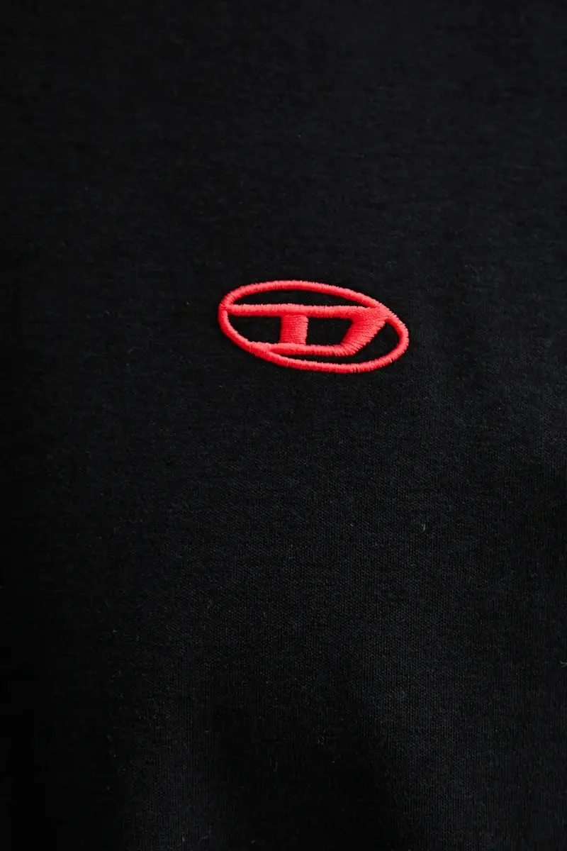 Diesel T-shirt Uomo Nero 3275755 miniatura 5