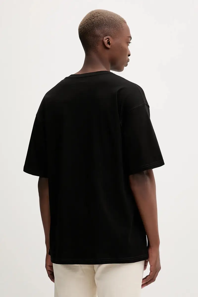 Diesel T-shirt Uomo Nero 3647557 miniatura 3