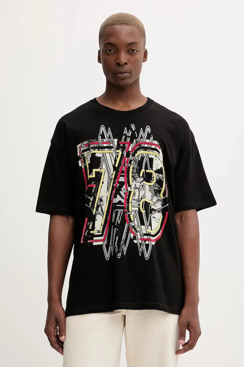 Diesel T-shirt Uomo Nero 3647557