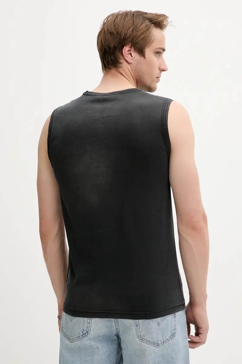 t-shirt in cotone T-BRICO-NEW colore nero A19632.0CHBI miniatura 3