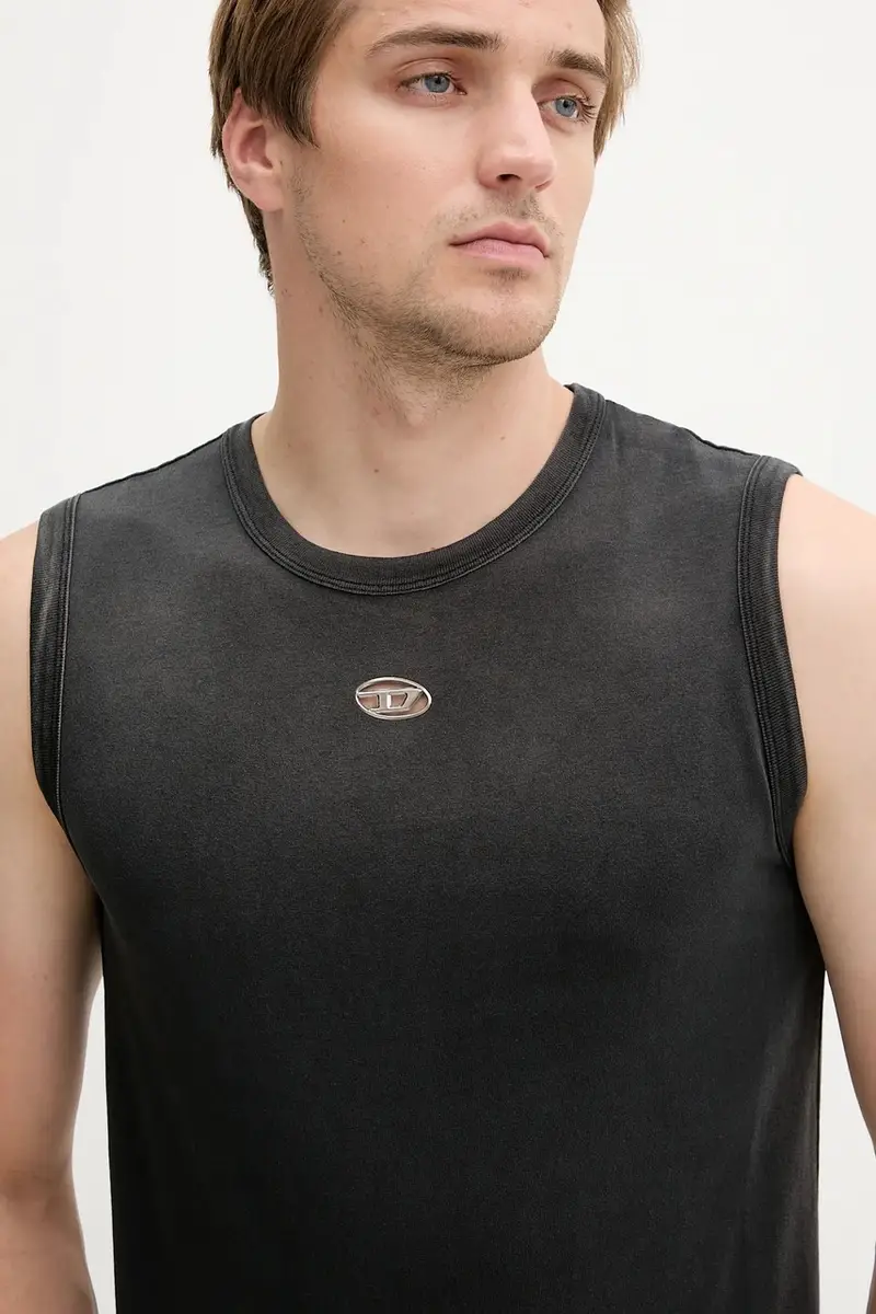 t-shirt in cotone T-BRICO-NEW colore nero A19632.0CHBI miniatura 4