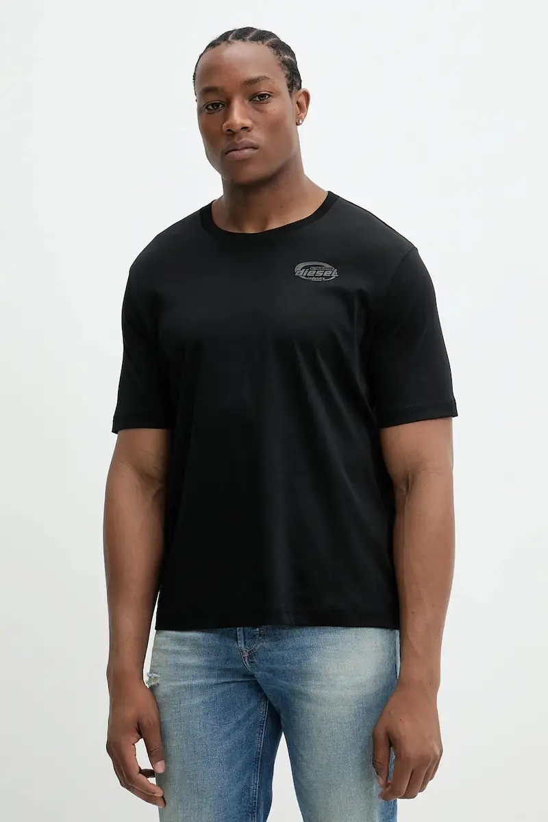 Diesel T-shirt Uomo Nero 2231159