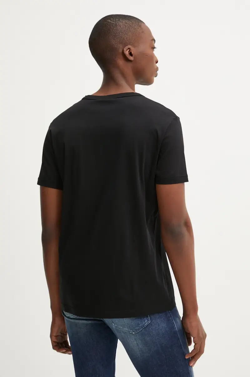 Diesel T-shirt Uomo Nero 3262367 miniatura 3