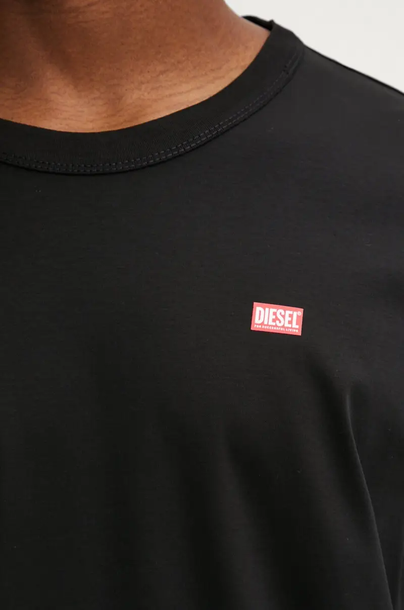 Diesel T-shirt Uomo Nero 3262367 miniatura 5