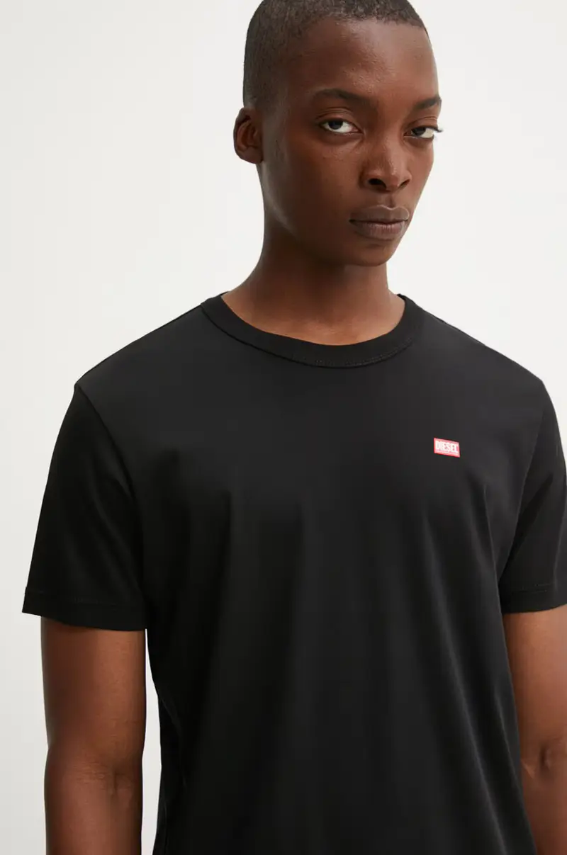Diesel T-shirt Uomo Nero 3262367