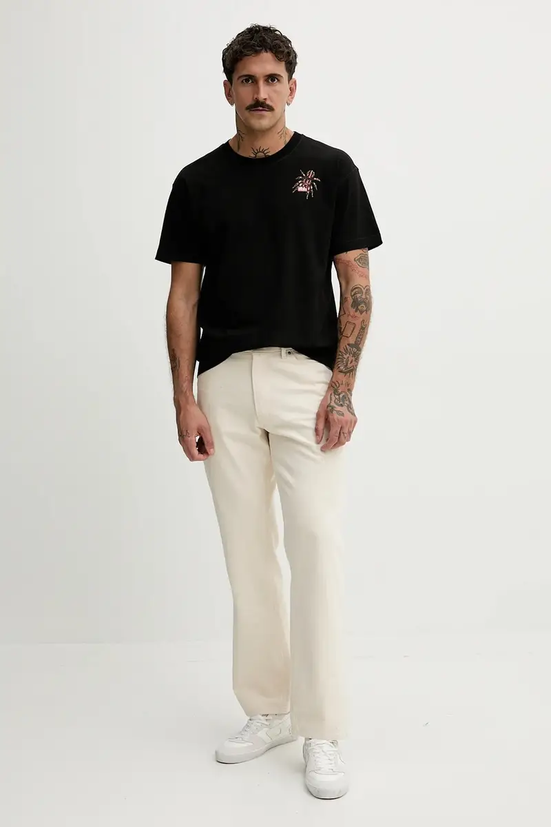 Diesel T-shirt Uomo Nero 3647909 miniatura 2