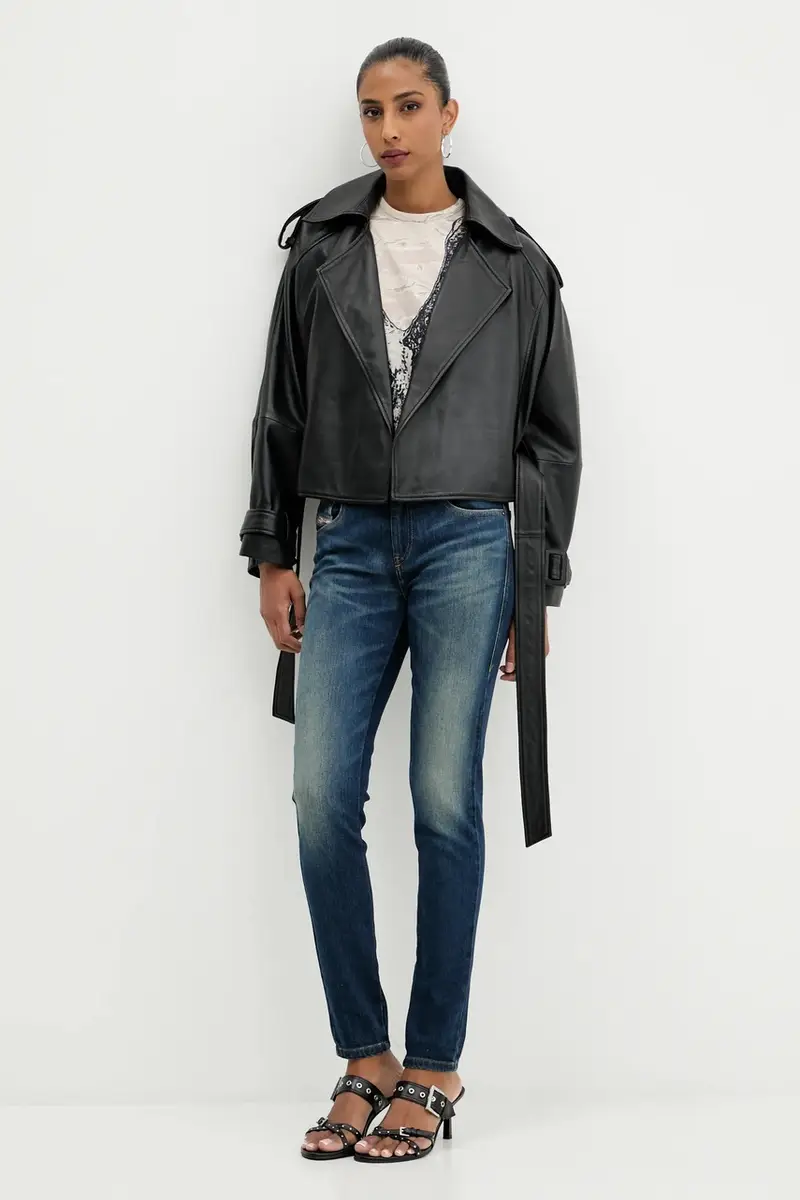 Diesel T-shirt Donna Beige 3242676 miniatura 2