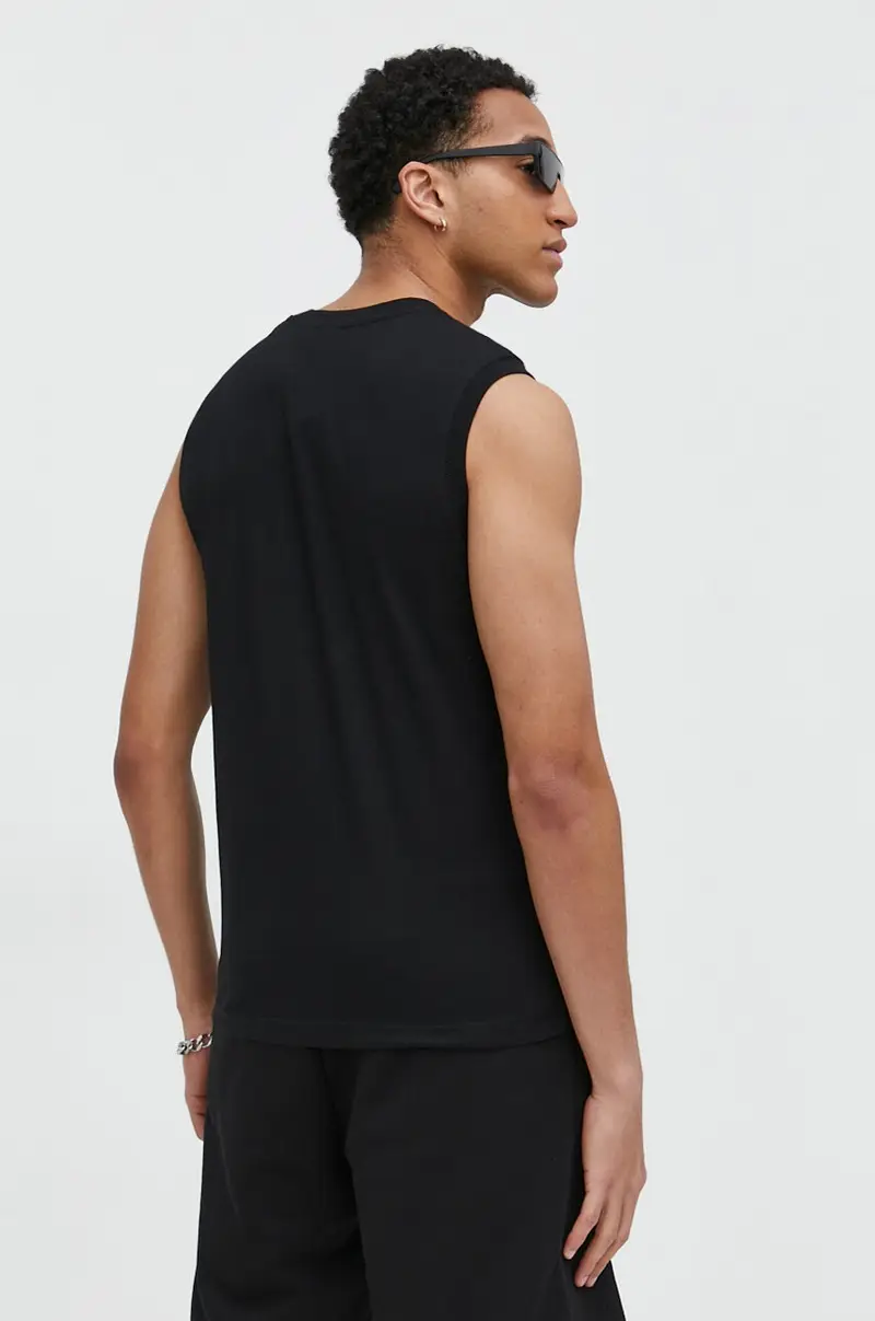 Diesel T-shirt Uomo Nero 3625025 miniatura 2