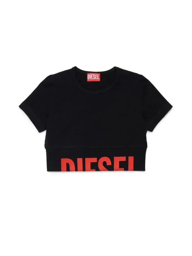 Diesel T-shirt Nero 4370286