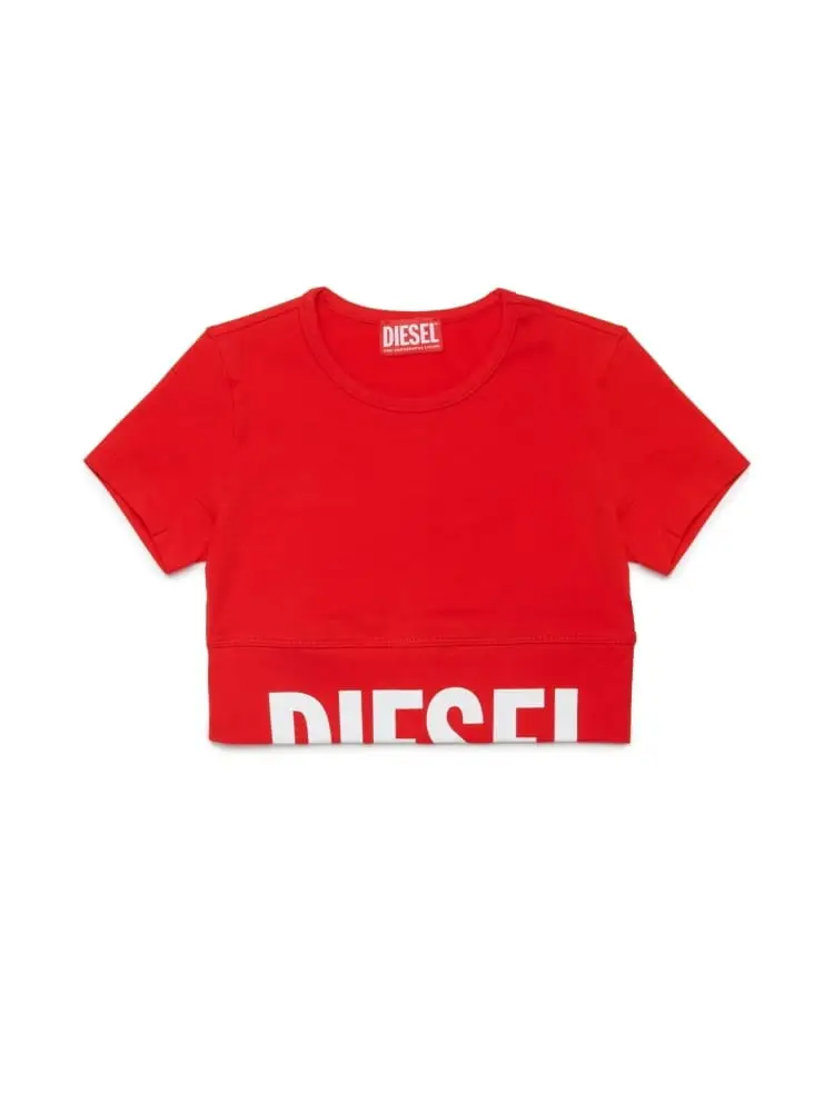 Diesel T-shirt Rosso 4370285