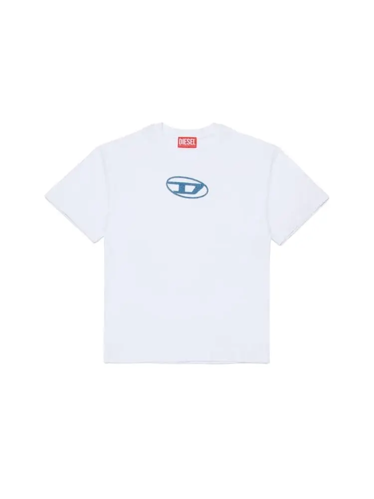 Diesel T-shirt Denim 4370292