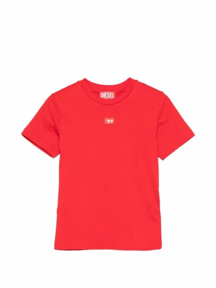 Diesel T-shirt Rosso 4370283