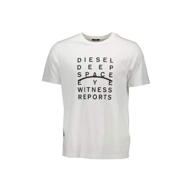 Diesel T-shirt Uomo Bianco 4072325