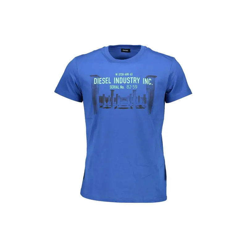 Diesel T-shirt Uomo Blu 4010123
