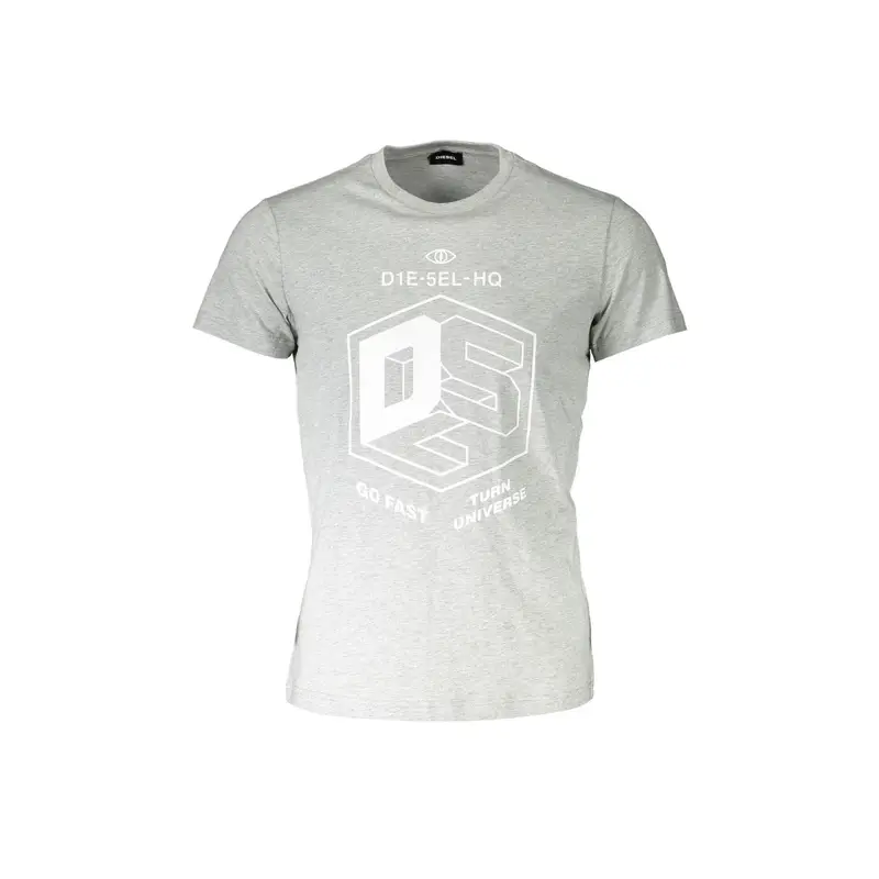 Diesel T-shirt Uomo Grigio 4071831