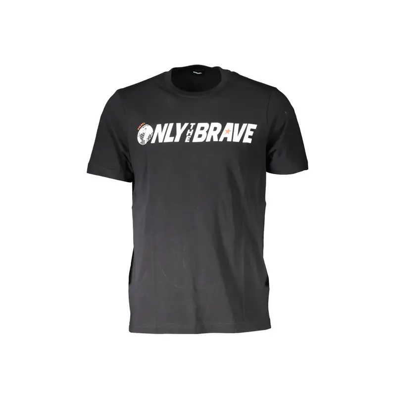 Diesel T-shirt Uomo Nero 4071828