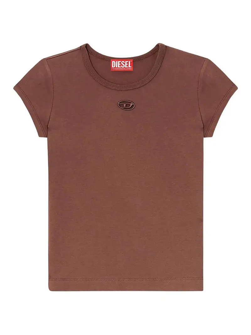 Diesel T-shirt Marrone 4203185