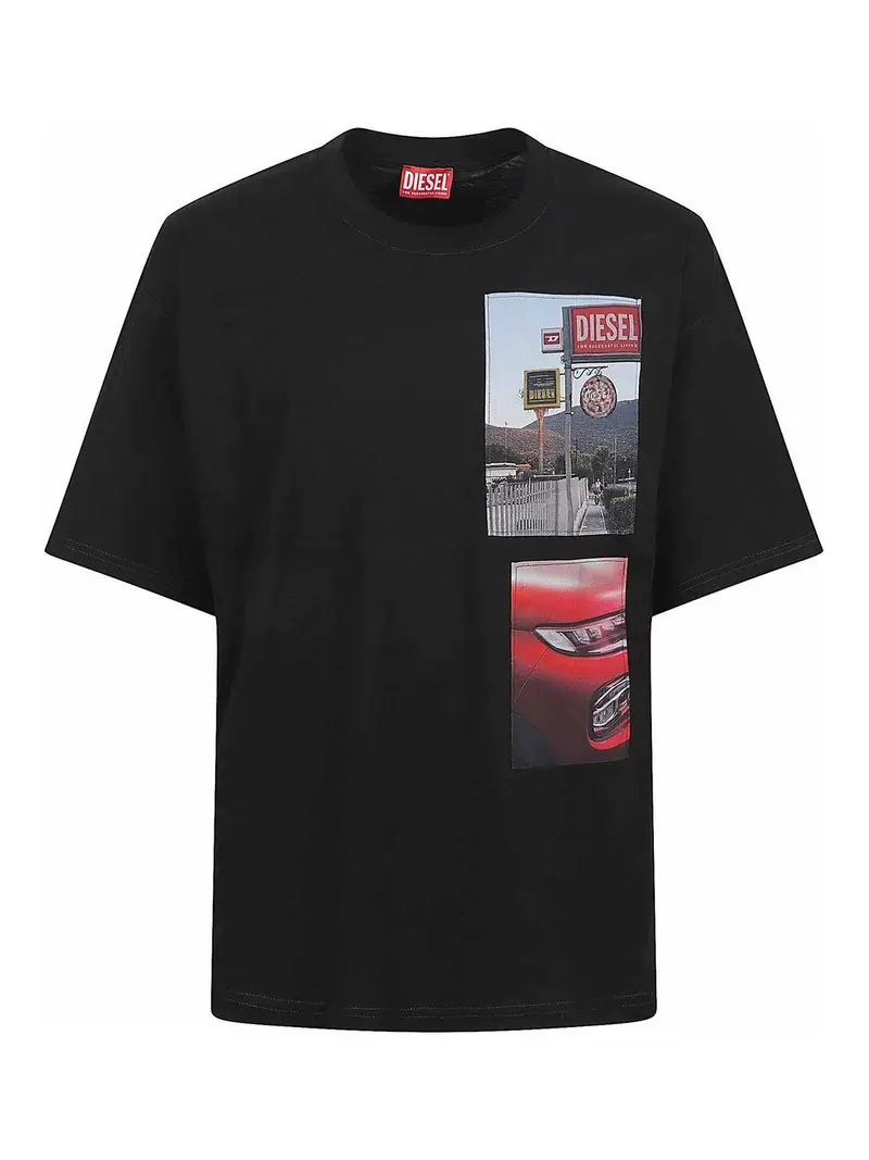 Diesel T-shirt Nero 3868547