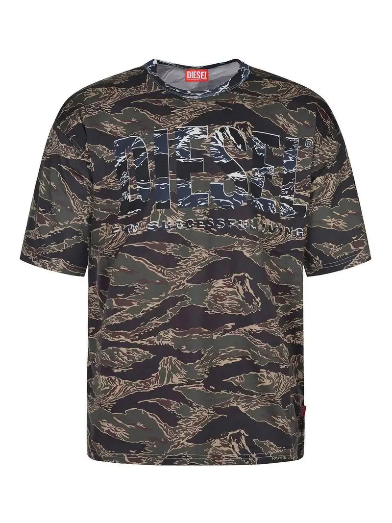 Diesel T-shirt Verde 4009519