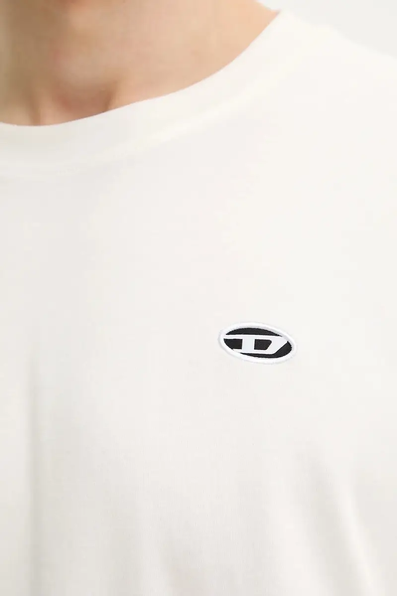 Diesel T-shirt Uomo Beige 3242418 miniatura 5