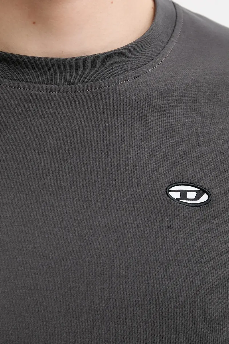 Diesel T-shirt Uomo Grigio 3249872 miniatura 5