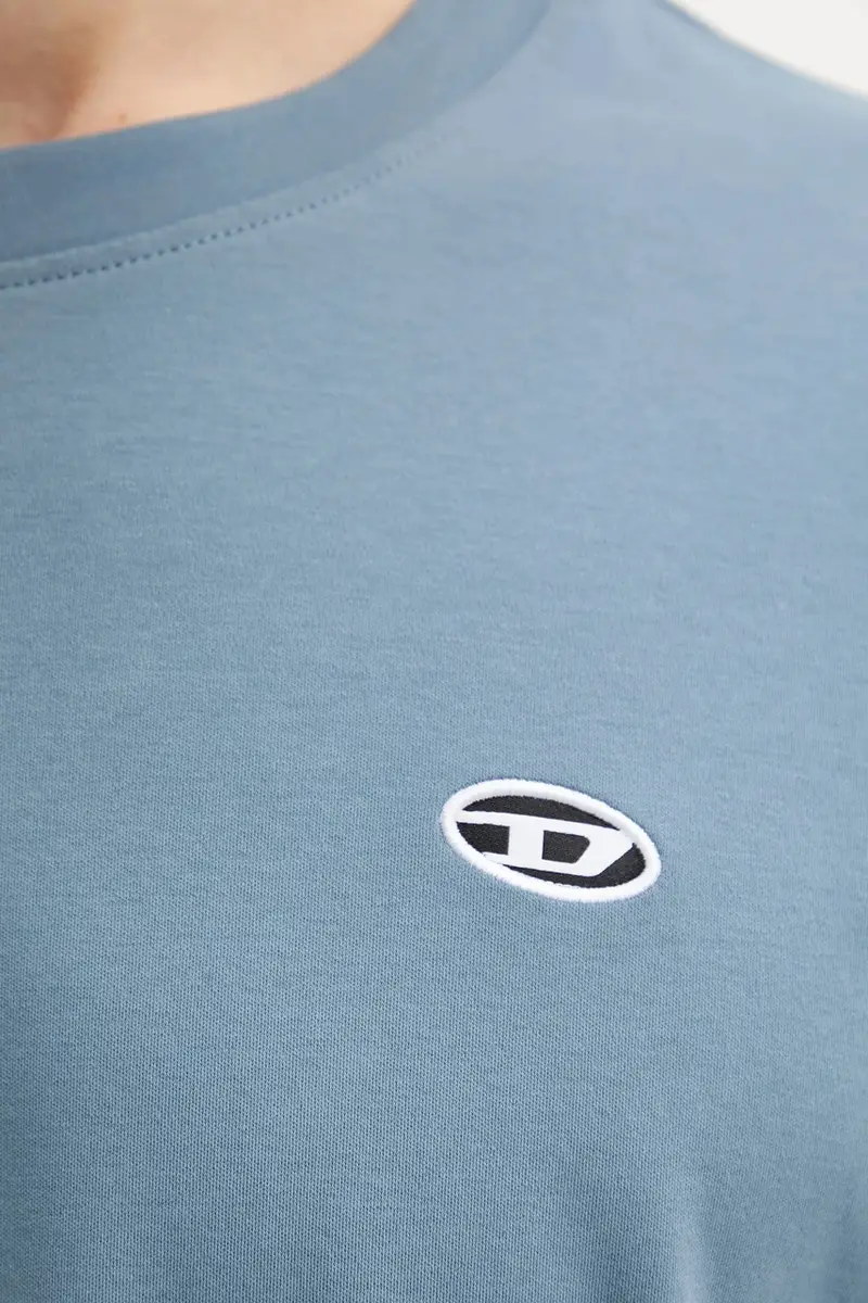 Diesel T-shirt Uomo Blu 3312450 miniatura 5