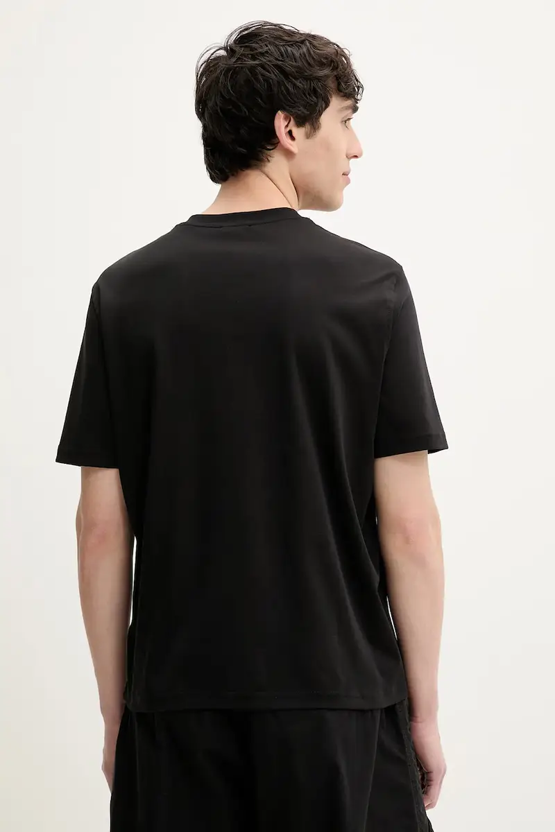 Diesel T-shirt Uomo Nero 3335676 miniatura 3