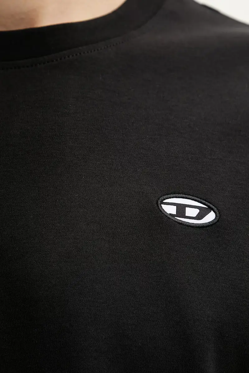 Diesel T-shirt Uomo Nero 3335676 miniatura 5