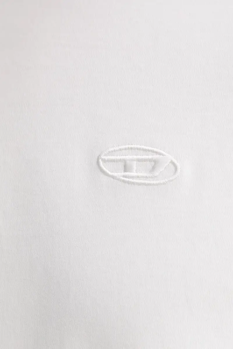 Diesel T-shirt Uomo Bianco 3242865 miniatura 5