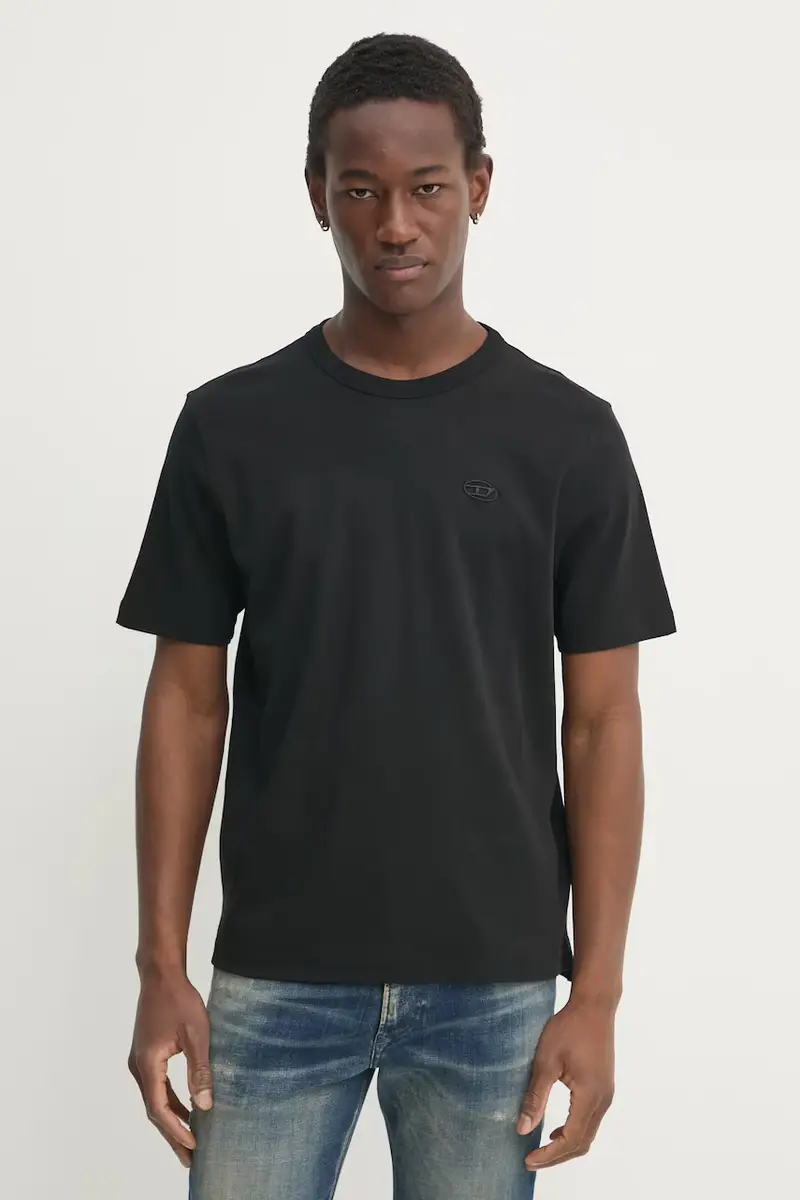 Diesel T-shirt Uomo Nero 3150458