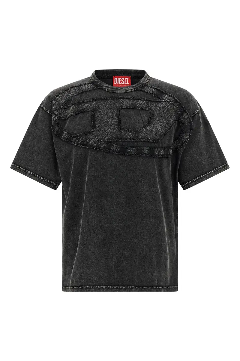 Diesel T-shirt Grigio 3968268