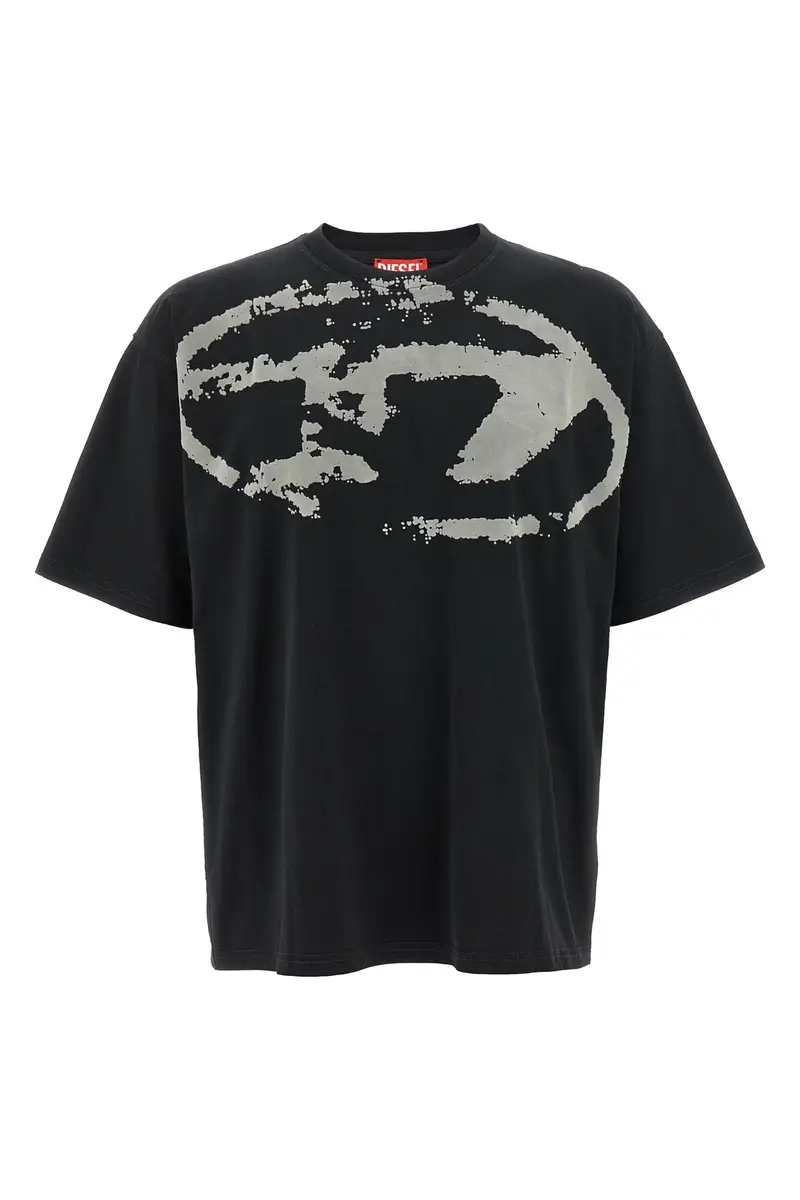 Diesel T-shirt Nero 2547491