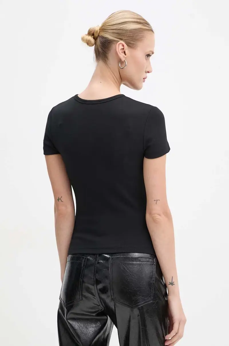 Diesel T-shirt Donna Nero 3262385 miniatura 3