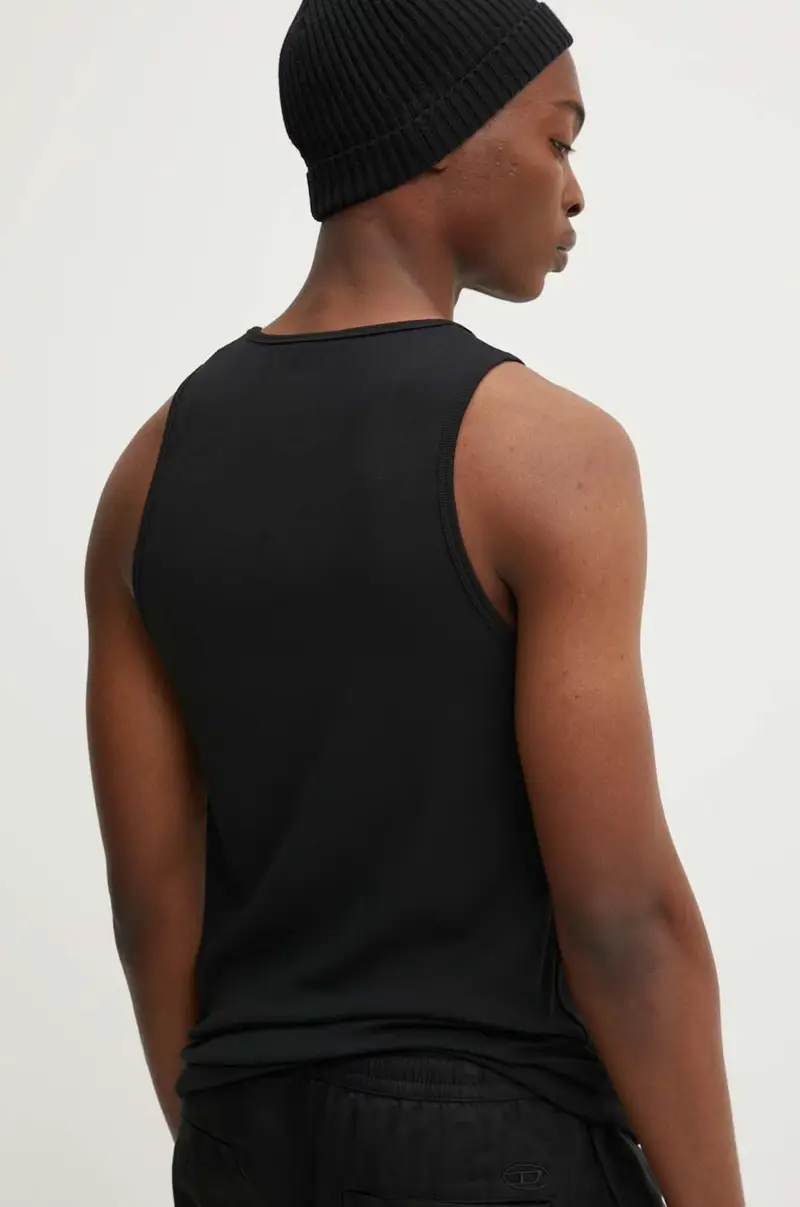 Diesel T-shirt Uomo Nero 3881085 miniatura 3