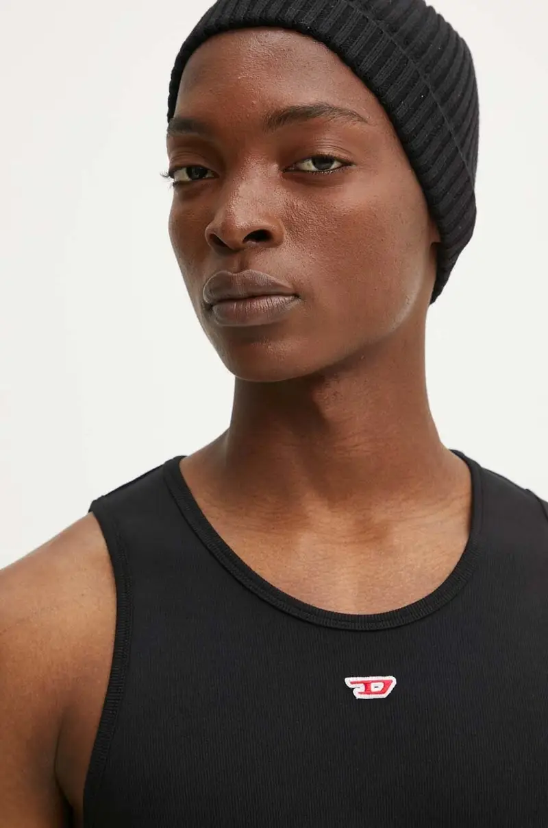 Diesel T-shirt Uomo Nero 3881085 miniatura 4