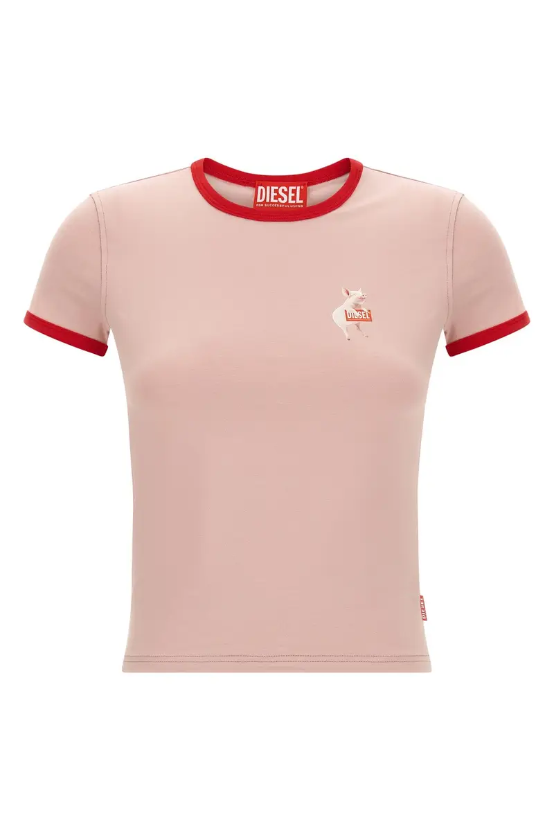 Diesel T-shirt Rosa 4289839