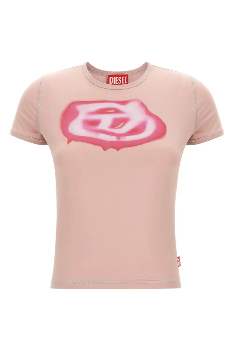 Diesel T-shirt Rosa 4289838