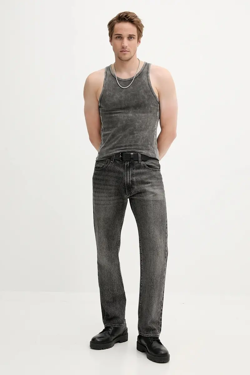 t-shirt WALTY-DNM colore grigio A17818.0HERQ miniatura 2