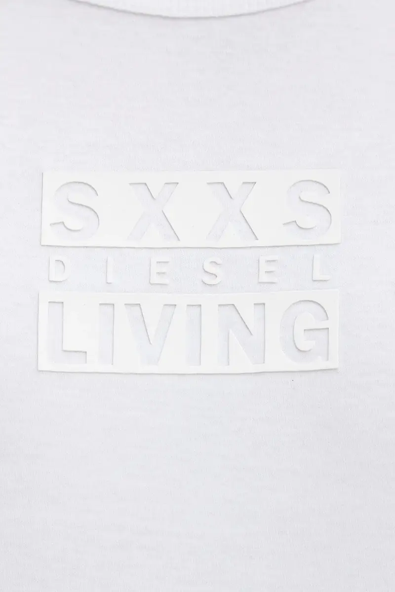 top a maniche lunghe in cotone T-MADJUST-LS-T1 colore bianco A18723.0PJBG miniatura 5