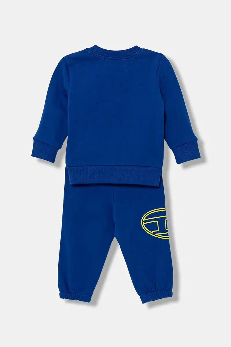 tuta in cotone neonati STIMOTYB-SET OVERALLS colore blu K00716 miniatura 2