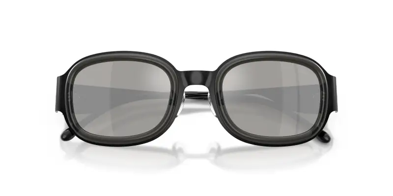 Unisex DIESEL DL1020 10026G Occhiali da sole Metallo Nero Nero Squadrata Normale miniatura 2