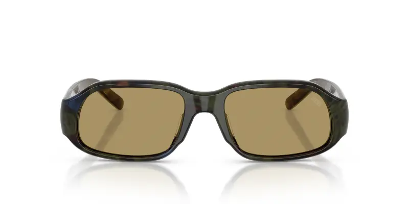 Unisex DIESEL DL2009U 2042/2 Occhiali da sole Acetato Verde Verde Squadrata Normale miniatura 3