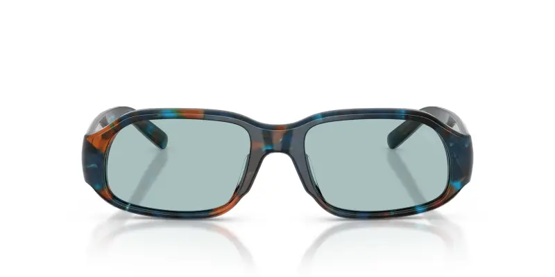 Unisex DIESEL DL2009U 204372 Occhiali da sole Acetato Blu Blu Squadrata Normale miniatura 3