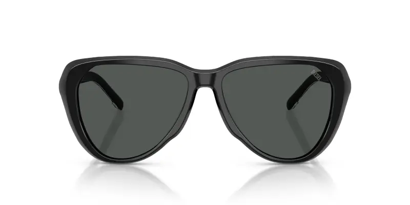 Unisex DIESEL DL2011U 200187 Occhiali da sole Acetato Nero Nero Pilot Normale miniatura 3