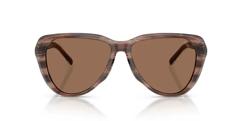 Unisex DIESEL DL2011U 203673 Occhiali da sole Acetato Marrone Marrone Pilot Normale miniatura 3