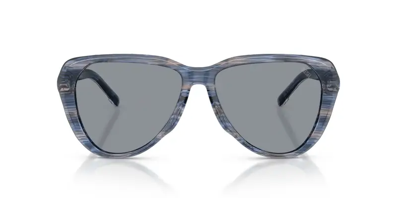 Unisex DIESEL DL2011U 2037/1 Occhiali da sole Acetato Blu Grigio Pilot Normale miniatura 3
