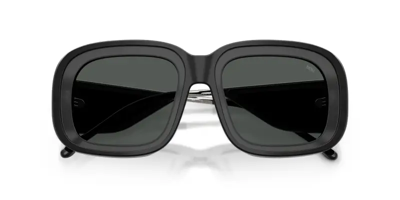 Unisex DIESEL DL2015U 204487 Occhiali da sole Acetato Nero Grigio Squadrata Normale miniatura 2