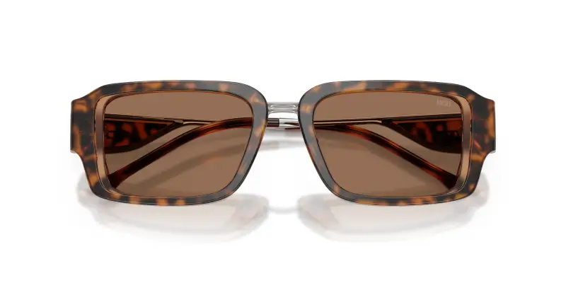 Unisex DIESEL DL2016U 205073 Occhiali da sole Acetato Tartaruga Marrone Squadrata Normale miniatura 2