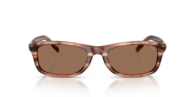 Unisex DIESEL DL2018U 203673 Occhiali da sole Acetato Marrone Marrone Squadrata Normale miniatura 3